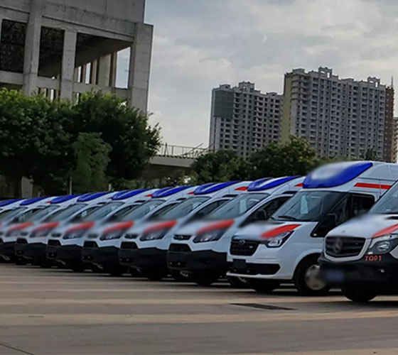 中卫服务车队展示