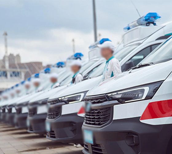 中卫服务车队展示